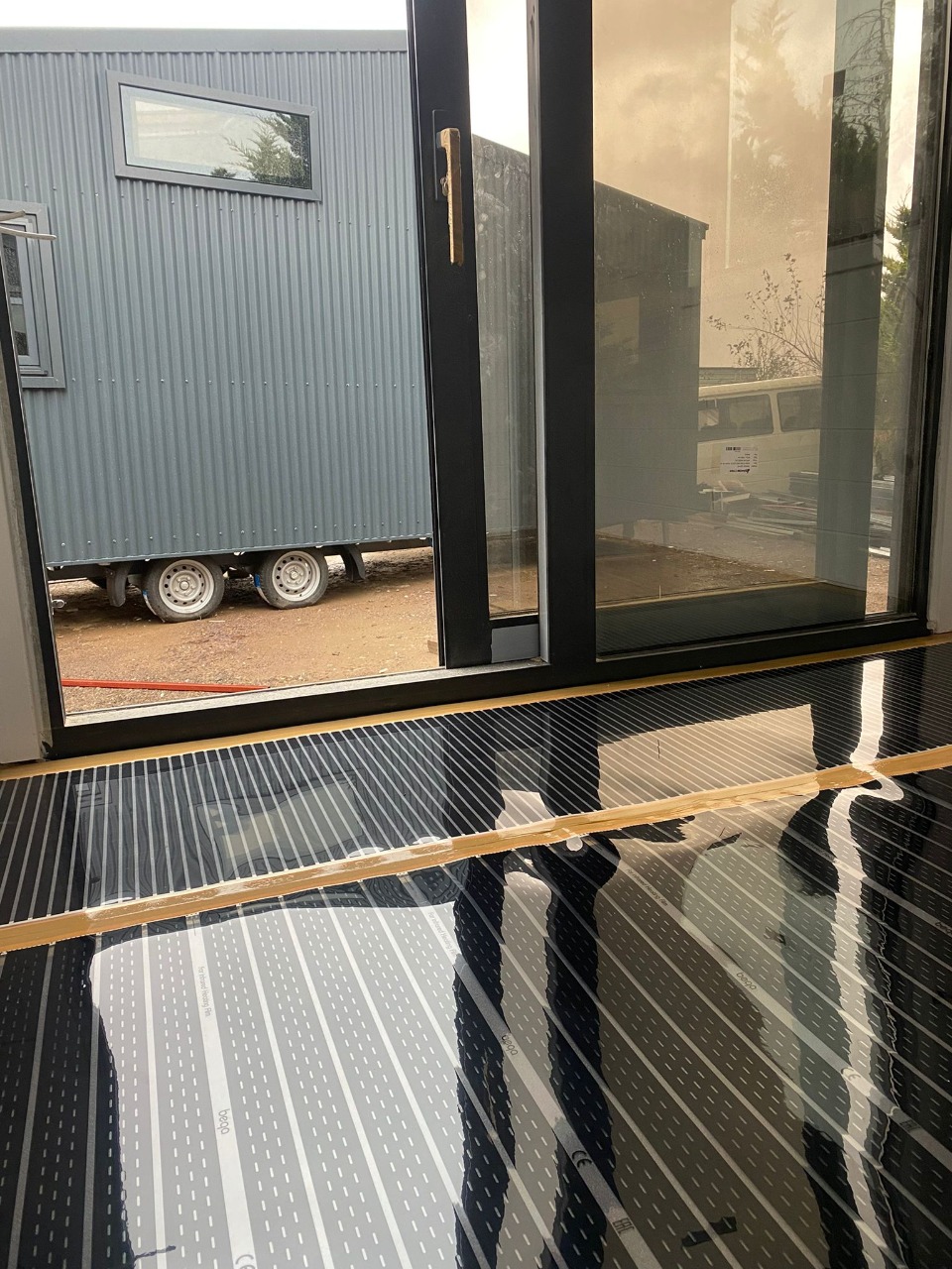 Tiny house ısıtma -parke altı ısıtma