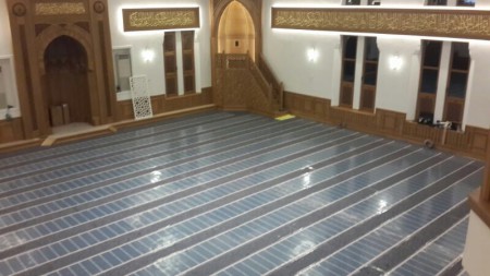 Cami halı altı ısıtma