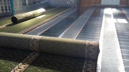 Cami ısıtma -Samsun /Tahnal köyü camii 