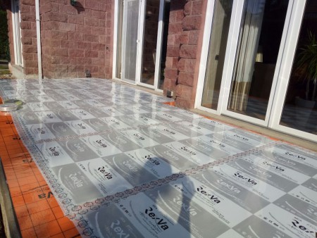 Seramik altı ısıtma