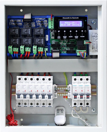 Cami ısıtma panosu - Tuşlu ekran wifi & bluetoth,uzaktan kumanda,otomatik ezan ayarı 