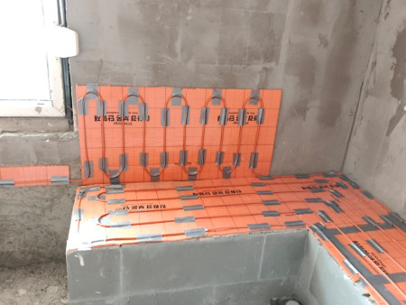 Hamam ısıtma sistemi - kablolu ısıtma (Kalyon Marina Villaları) 