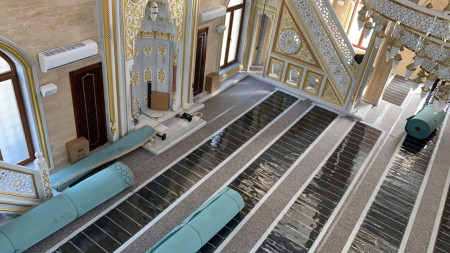 Cami ısıtma -Cami halı altı ısıtma (Bağcılar/İstanbul) Cami ısıtma & Otomatik ezan ayarlı ısı kontrol panosu uygulaması 