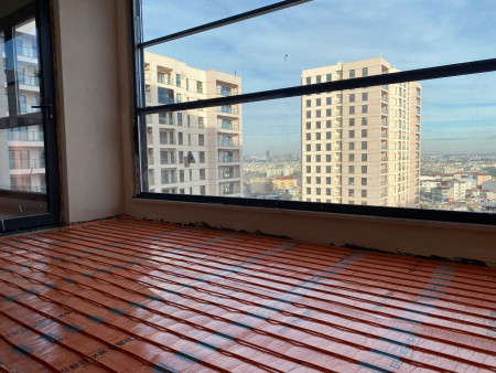 Kablolu elektrikli yerden ısıtma- Seramik altı ısıtma ( Ispartakule Bizim Evler /İstanbul) Yerden ısıtma