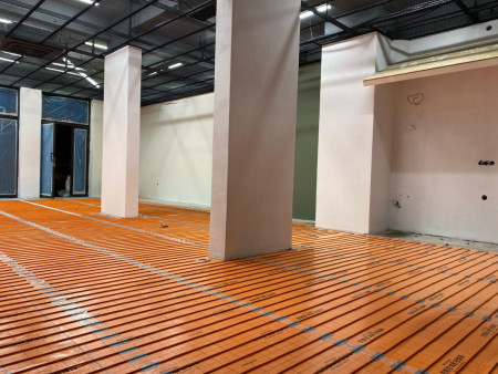 Kablolu elektrikli yerden ısıtma - Mağaza yerden ısıtma (Ataşehir/İstanbul) 