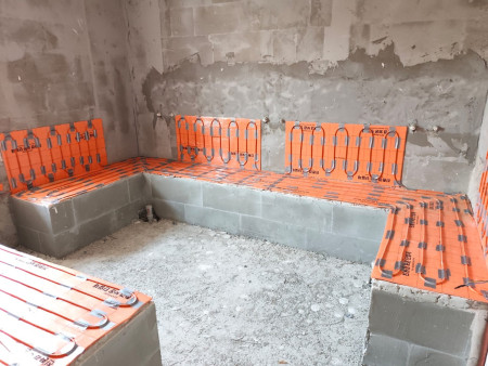 Hamam elektrikli ısıtma- Kalyon Marina Villaları 