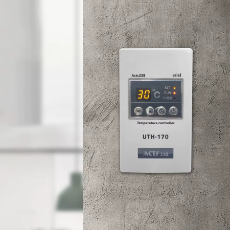 Uth170 Termostat dijital termostat 18 amper yerden ısıtma termostatı